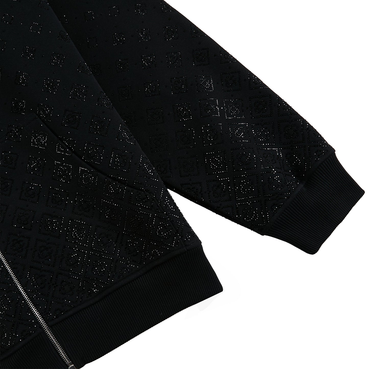 Crystal Monogram Hoodie