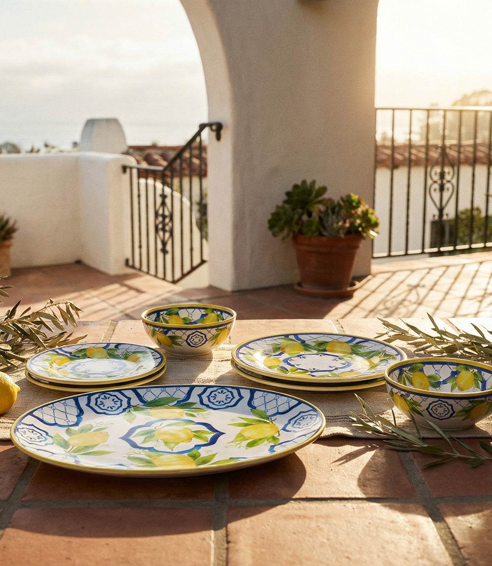 Melamine Capri Salad Plate