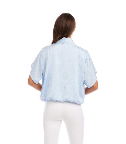 Short Sleeve V-Neck Top