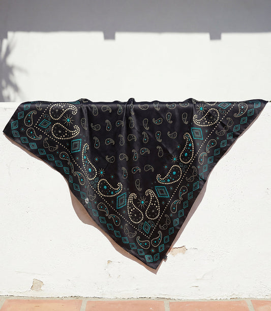 Pretty Paisley Silk Scarf