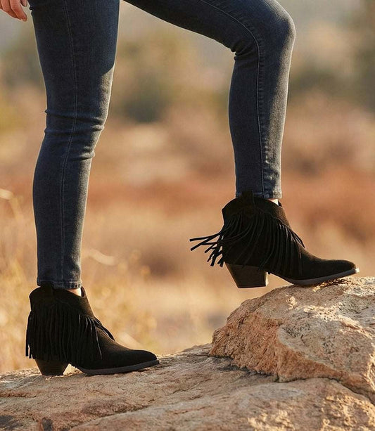 Seychelles Easy Come Easy Go Fringe Booties