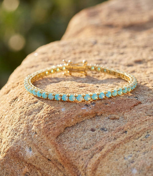 Turquoise Tennis Bracelet