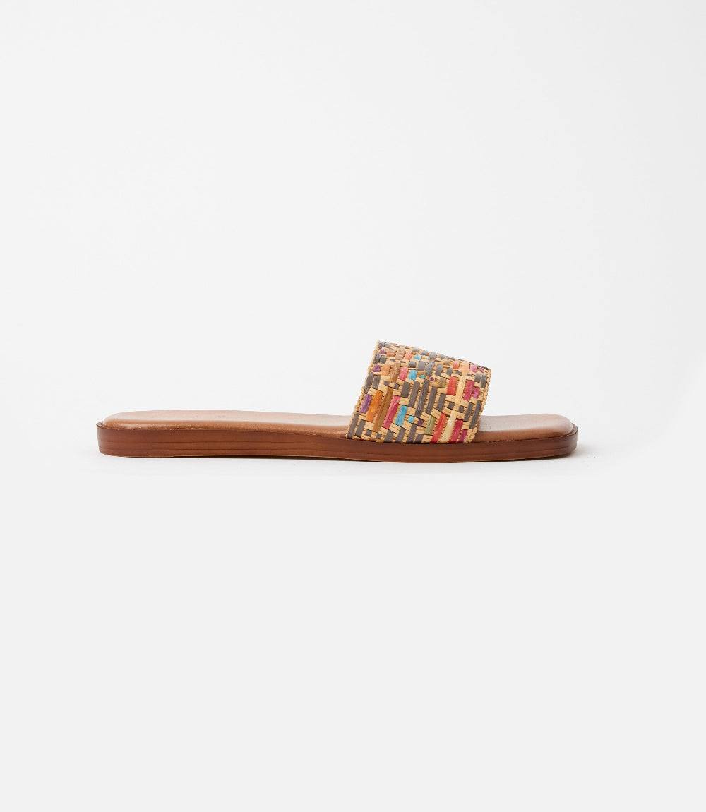 Seychelles Palm Oasis Slide Sandals