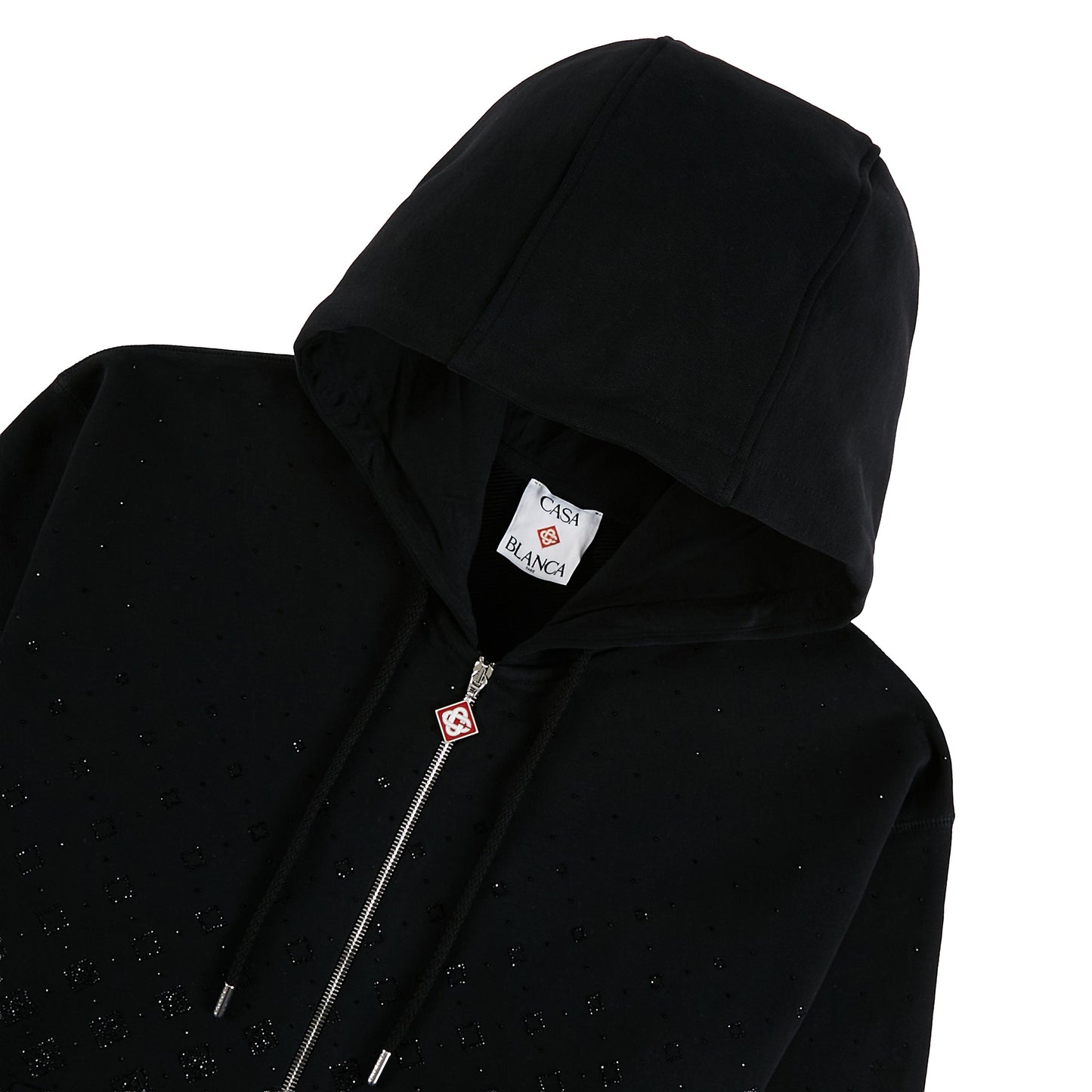 Crystal Monogram Hoodie