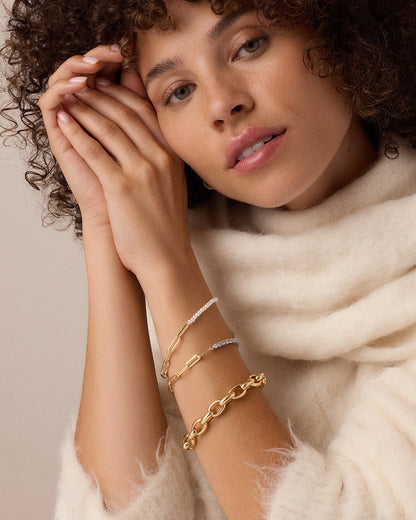 Florence Pearl Chain Bracelet