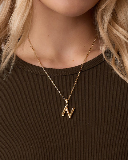 Crew Alphabet Statement Charm