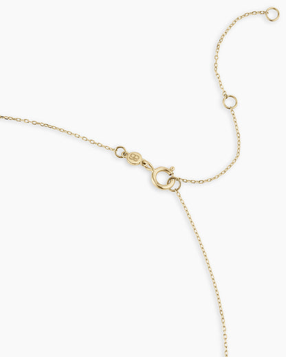 14K Lab Grown Diamond Solitaire Necklace