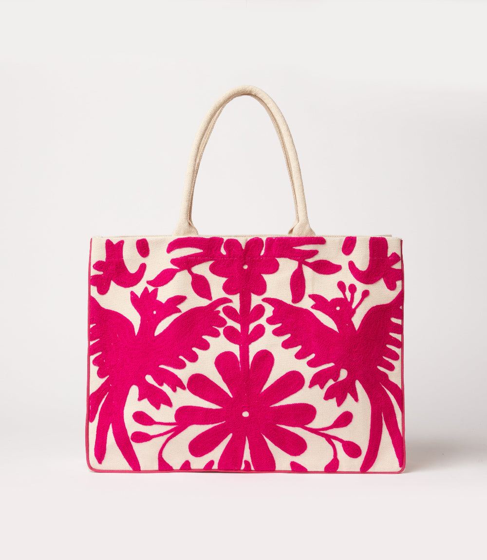 Embroidered Tote Bag
