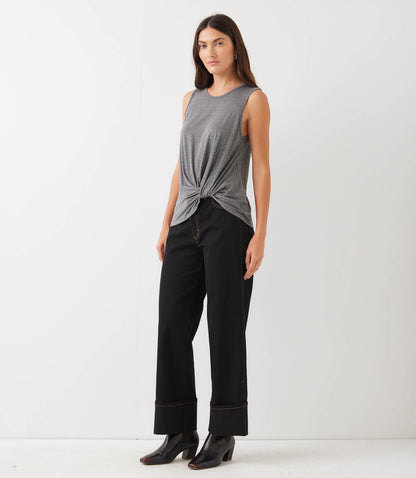 Sleeveless Pick-Up Top