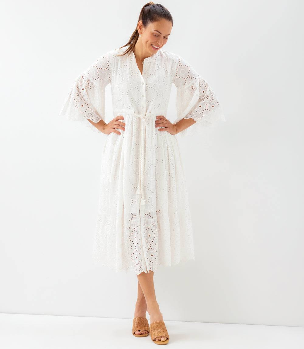 Tiered Midi Dress