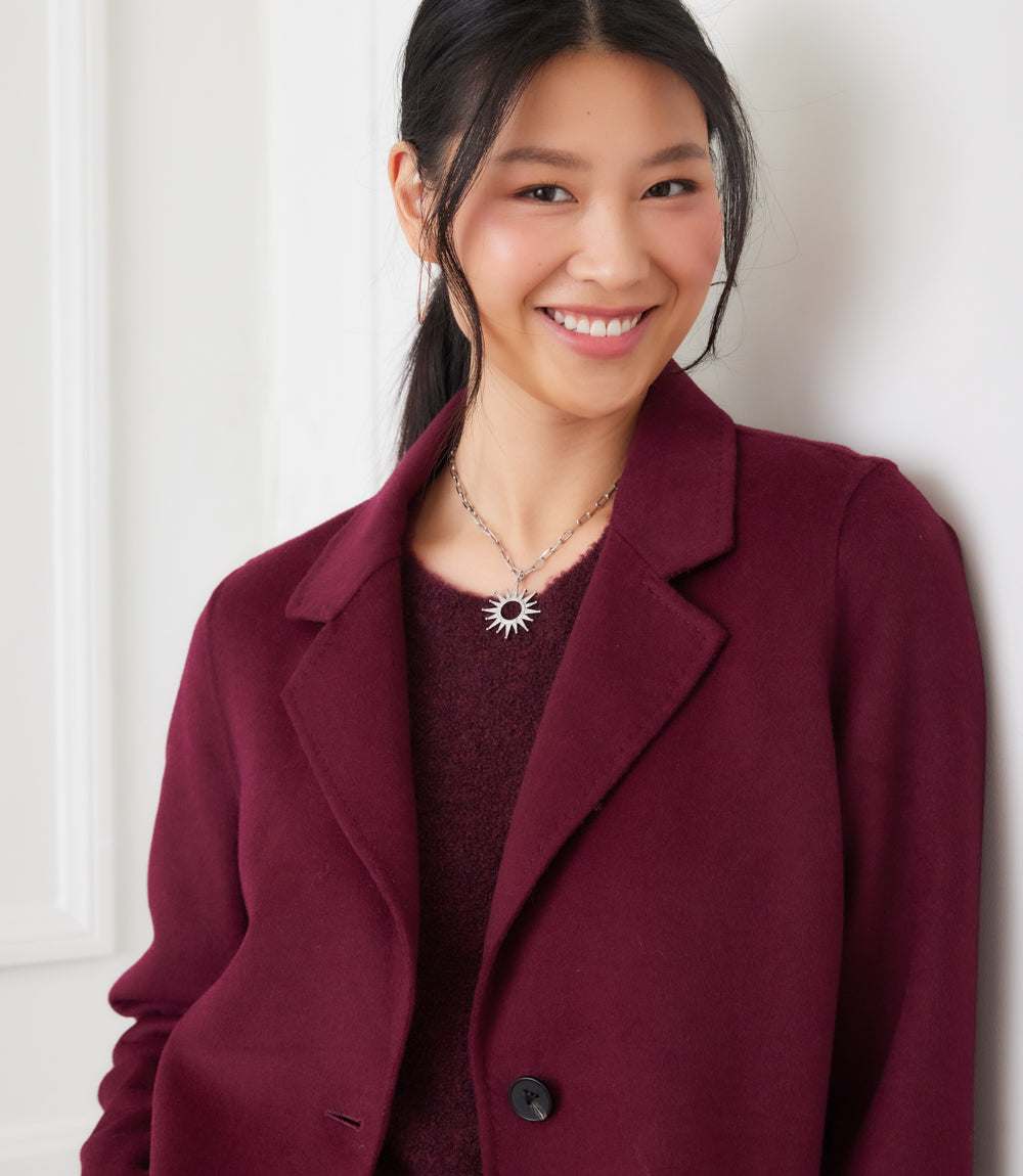 Oversized Brushed Blazer