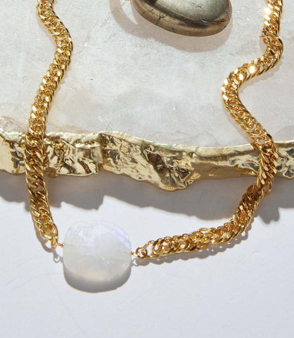 Moonstone Pendant Necklace