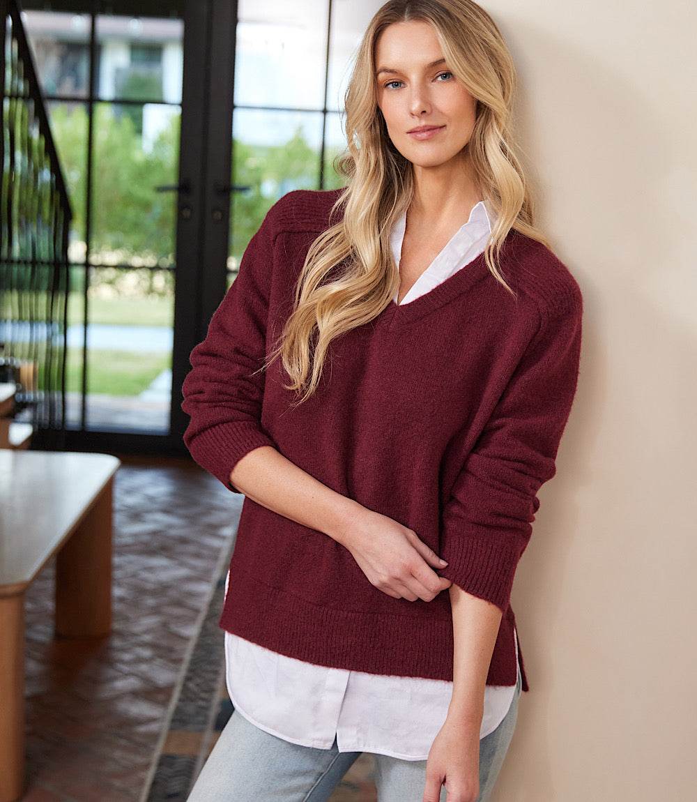 Layered Sweater