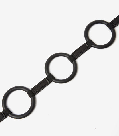 Streets Ahead Leather Ring Belt