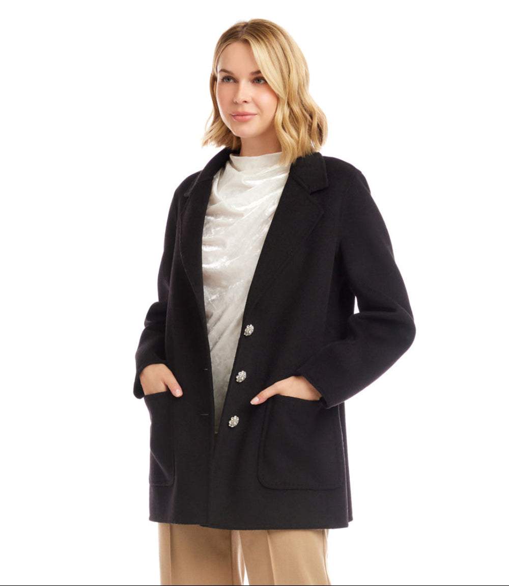 Oversized Brushed Blazer