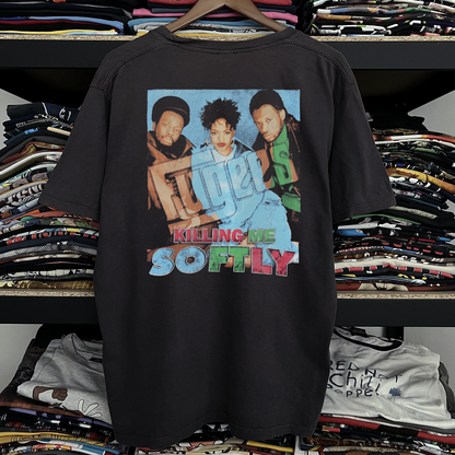 Rare The Fugees The Score Washed Black Tee
