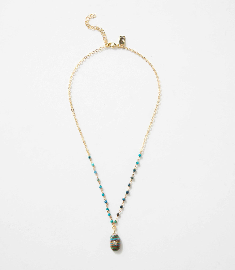 Beaded Amulet Necklace