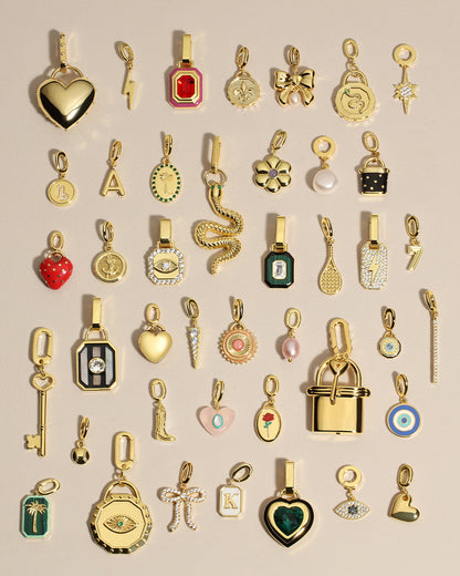 Bow Pearl Parker Charm
