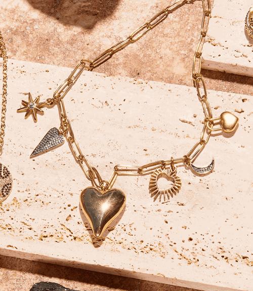 To The Moon And Back Charm Necklace