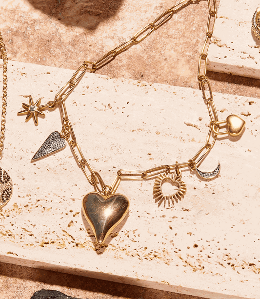 To The Moon And Back Charm Necklace