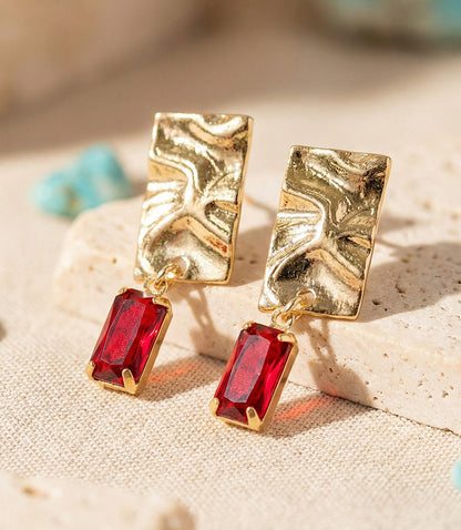 Reflection Drop Earrings