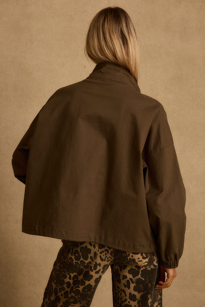 Fairfax Olive Canvas Relaxed Fit Utility Jacket