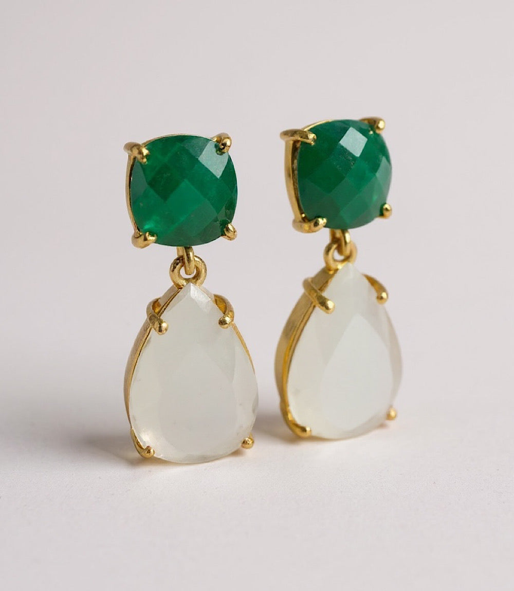 Teardrop Crystal Earrings