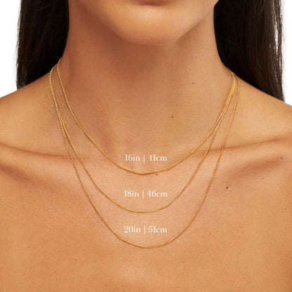 Silver Heart Engraved Necklace
