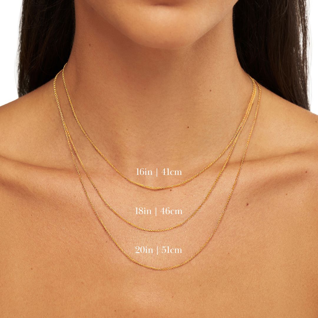 Gold Personalised Verse Necklace