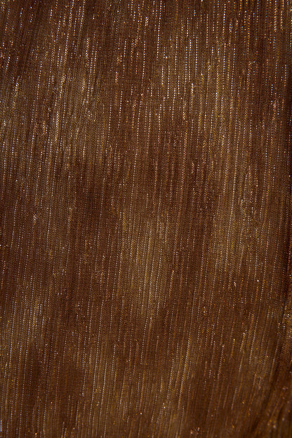 Marcos Bronze Lurex Jumpsuit