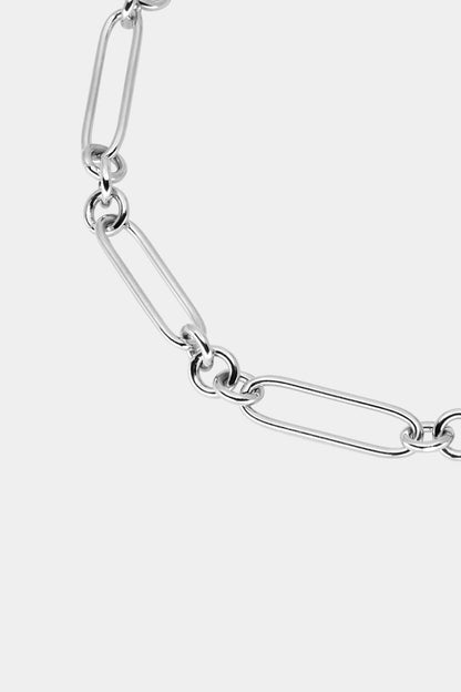 Large Lennox Anklet | Silver