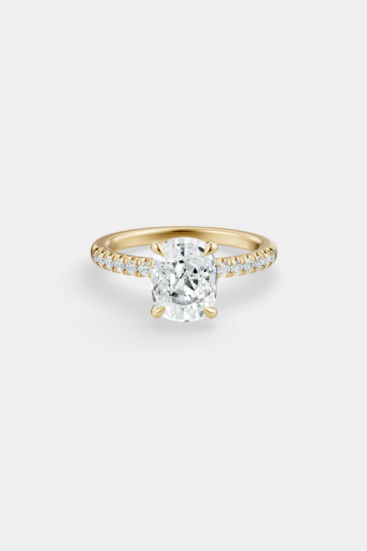 Diamond Solitaire Ring | Harley Diamond Band