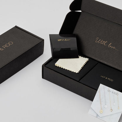 Silver Initial and Pearl Drop Necklace