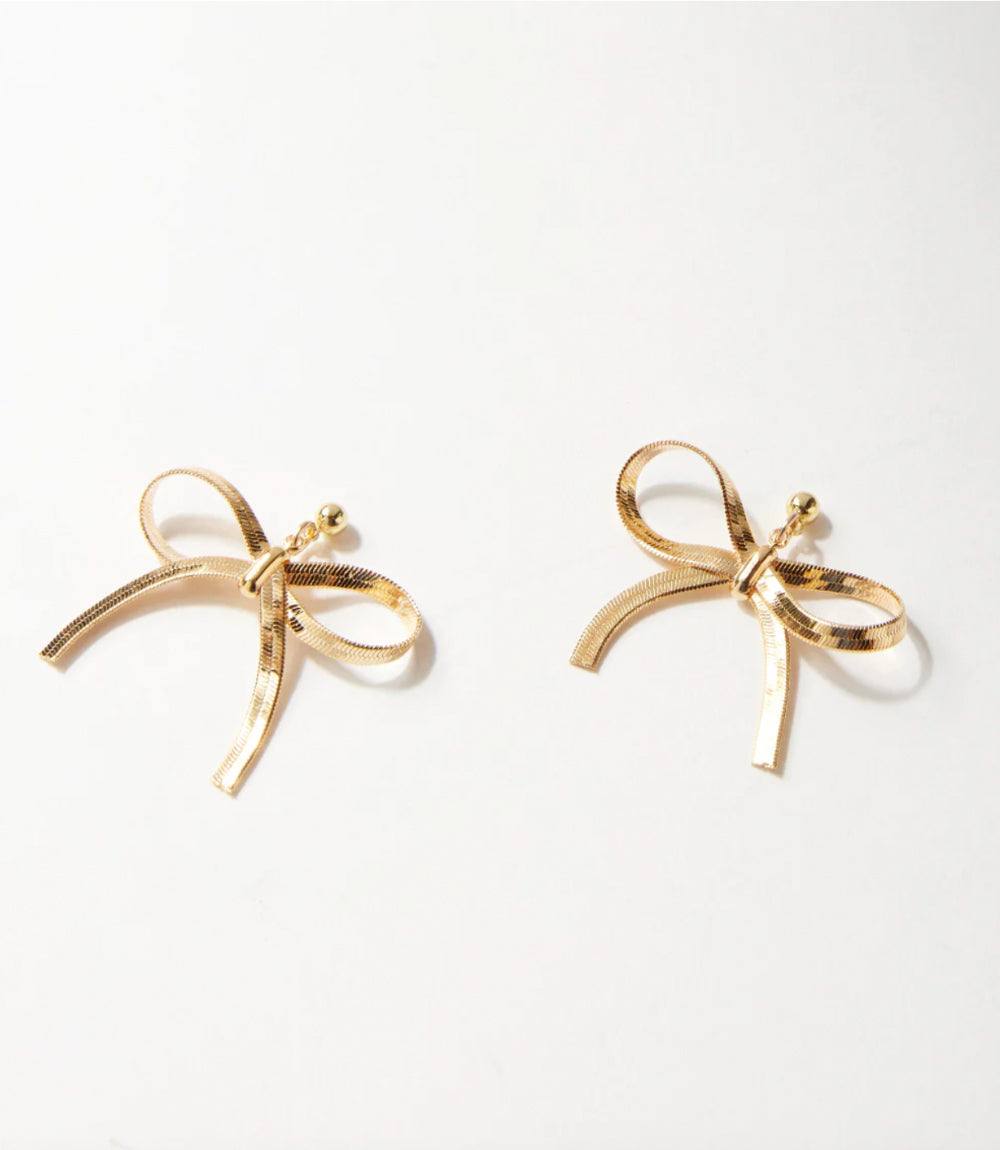 Bow Charm Earrings