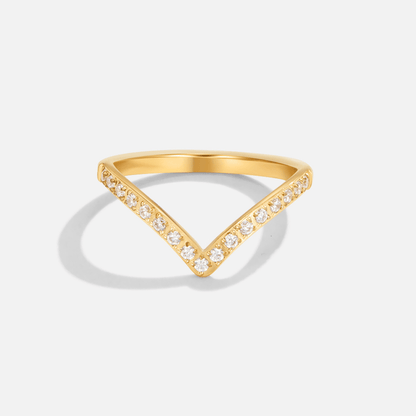 Eternity Crown Crystal Ring