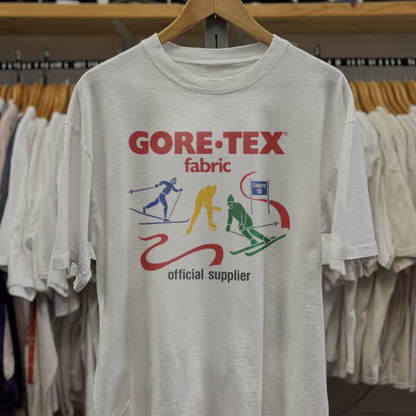 88 Calgary Goretex Official Supplier Washed White Tee