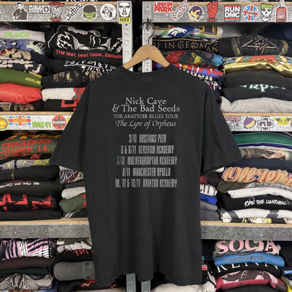 2004 Nick Cave & The Bad Seeds Washed Black tee