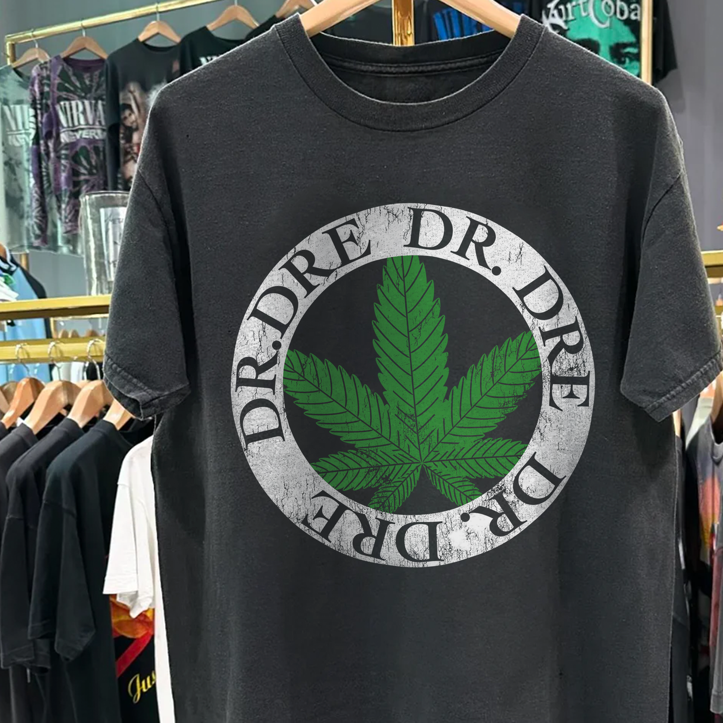 Dr. Dre Heavyweight Black T-shirt